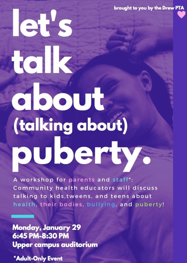 PTA Health Workshop for Parents