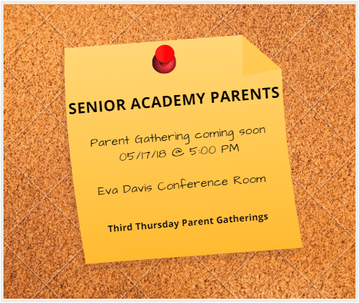 Parent Gathering -May