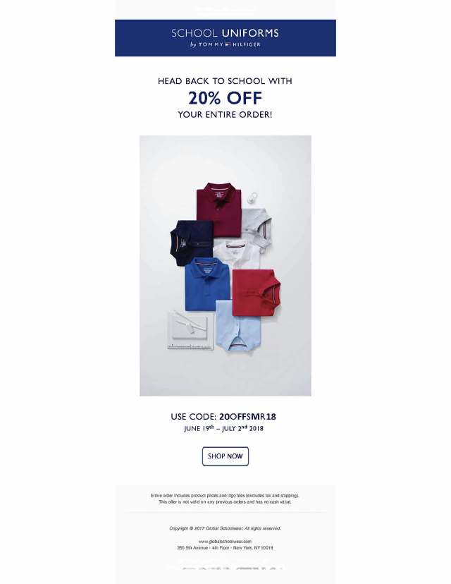 June 2018 20 Percent Off